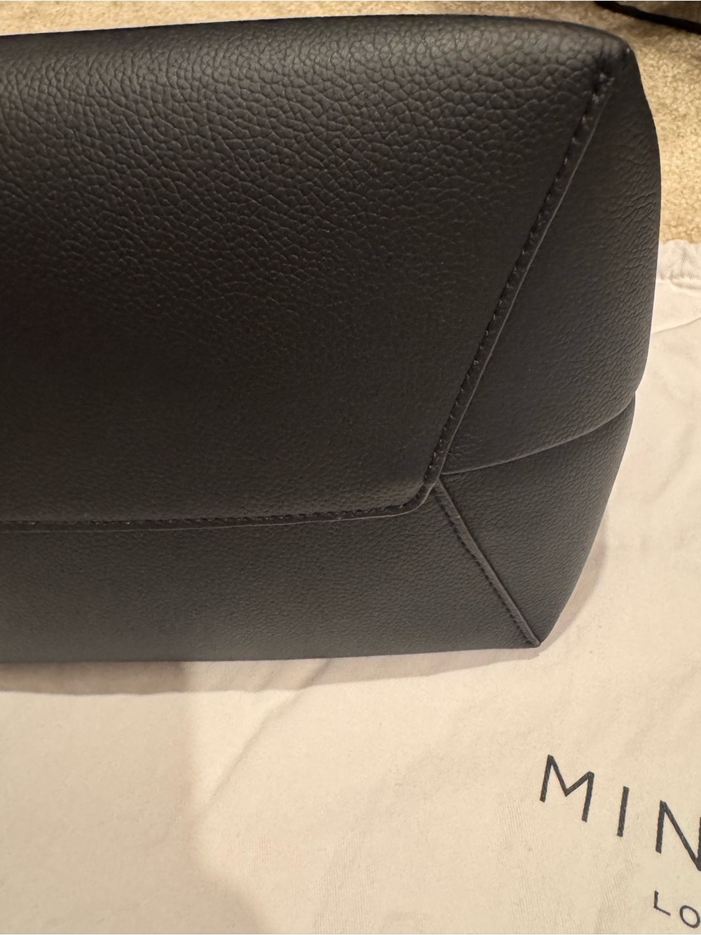 Mina Baie Midi Harlow Diaper Bag – Black - Picture 5 of 6